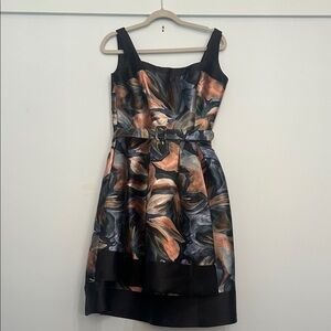 Kay Unger  Multicolor Sleeveless Dress